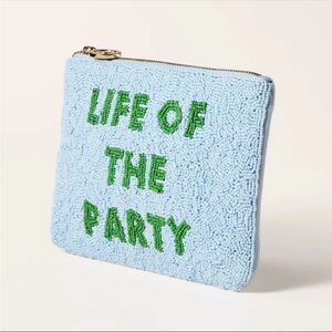Kate Spade x Target Life of the Party Beaded Clutch Bag — NWT 💫